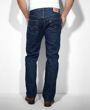 Джинсы Levis 501 Rinsed Indigo,Original Fit