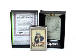 Зажигалка Zippo 29595 Uncle Sam US Army