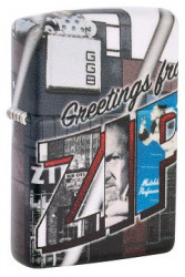 Зажигалка Zippo Greetings From Zippo 540 Color Design