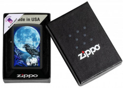 Зажигалка Zippo Moonlight Crow Design