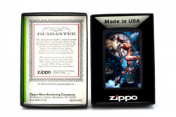 Зажигалка Zippo Steampunk Aviator Girl