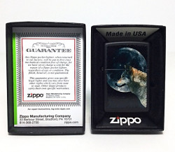 Зажигалка Zippo Wolf and Moon
