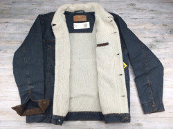 Куртка джинсовая Wrangler Mens Sherpa Cowboy Cut