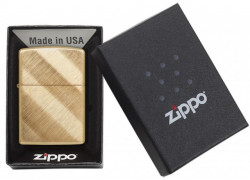 Зажигалка Zippo 29675 Diagonal Weave Brass