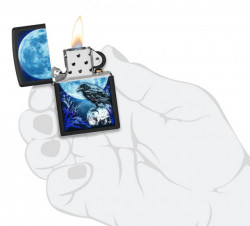 Зажигалка Zippo Moonlight Crow Design