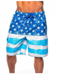Мужские пляжные Плавки шорты (Board Shorts) Stars and Stripes