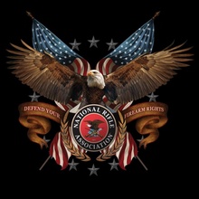 Футболка Buckwear NRA Eagle Flag