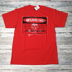 Футболка Warning Red Ink Inc