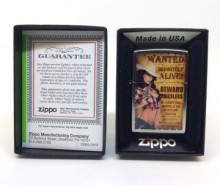 Зажигалка Zippo 206 Wanted Country Girl #2