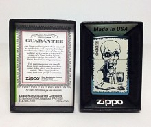 Зажигалка Zippo 28679 Skeleton Bartender Chameleon