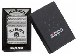 Зажигалка Zippo 29526 Jack Daniels Armor Deep Carved