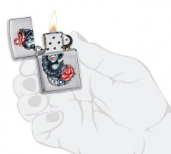 Зажигалка Zippo 49112 Stylized Tattoo Design