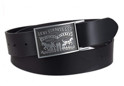 Ремень мужской Levis Original Leather Belts "Two Horse"(Black)