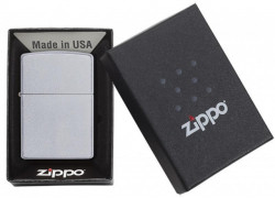 Зажигалка Zippo 205 Satin Chrome