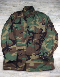 Куртка M65 контрактная Woodland новая с лайнером