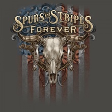Футболка Buckwear Spurs and Stripes Forever