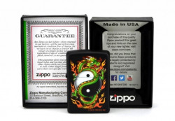 Зажигалка Zippo 218 Yin Yang Dragon
