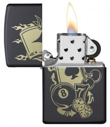 Зажигалка Zippo 49257 Gambling Design