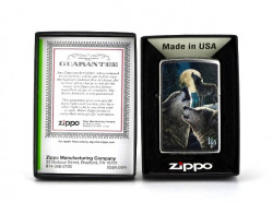 Зажигалка Zippo 9288 Lisa Parker Wolves and Moon