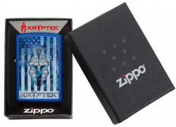 Зажигалка Zippo 49179 Kryptek Logo On American Flag