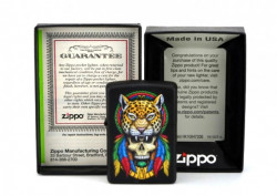 Зажигалка Zippo Jaguar Skull