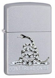 Зажигалка Zippo 29841 Dont Tread on Me Flag Snake