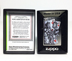 Зажигалка Zippo 79206 King and Queen