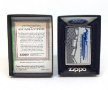 Зажигалка Zippo 200 Ford Mustang Rolled Diamondplate
