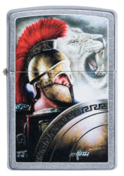 Зажигалка Zippo 49095 Mazzi Warrior and Lion