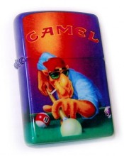 Зажигалка Zippo Camel CZ 017 Pool Player 1993