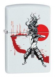 Зажигалка Zippo Samurai Girl
