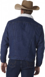 Куртка джинсовая Wrangler Mens Western Sherpa