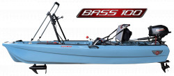 Kajak sit on top Bass 100