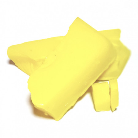 Parafina colorata pentru lumanari decorative - galben 500 gr