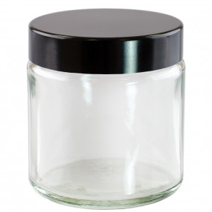 Borcan de sticla cu capac Clara 120 ml