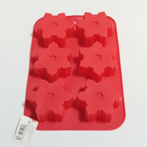 Forma de silicon Fulg de nea 6 cavitati