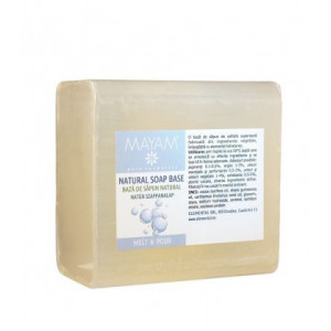 Baza de sapun melt&pour transparent 465 gr
