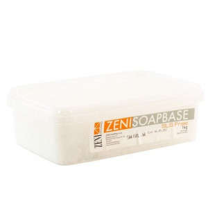 Baza de sapun Melt & Pour Zeni 1kg ALB (Swirl-W)