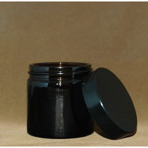 Borcan de sticla AMBRA cu capac 60 ml
