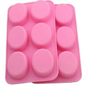 Forma de silicon simplu oval