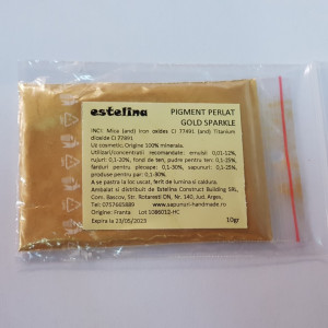 Pigment perlat Gold Sparkle 10 gr