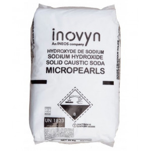 Soda Caustica Micro Perle puritate 99.7 % Sac 25 Kg