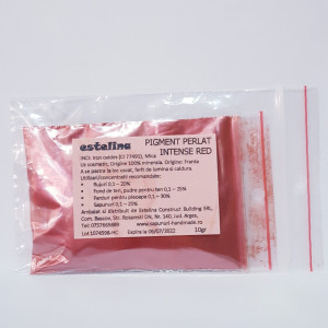 Pigment perlat Intense Red 10 GR