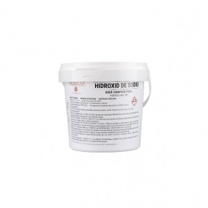 Hidroxid de sodiu NaOH 400gr puritate min 98%