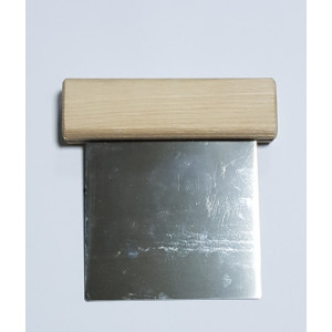 Spatula dreapta din inox pentru taierea sapunurilor naturale