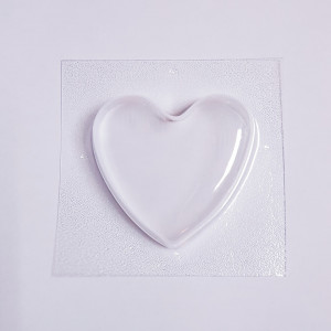 Forma pentru bile efervescente - Inima (PVC)