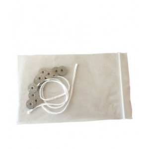 SET FITIL+CAPSE PENTRU LUMANARI
