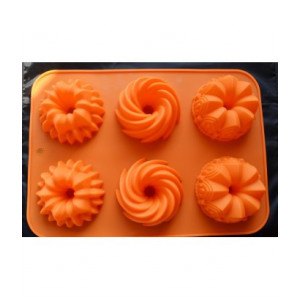 Forma de silicon mini tort 6 cavitati