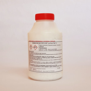 HIDROXID DE POTASIU FULGI KOH 900 gr