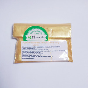 Pigment cosmetic perlat mica 10 gr Auriu